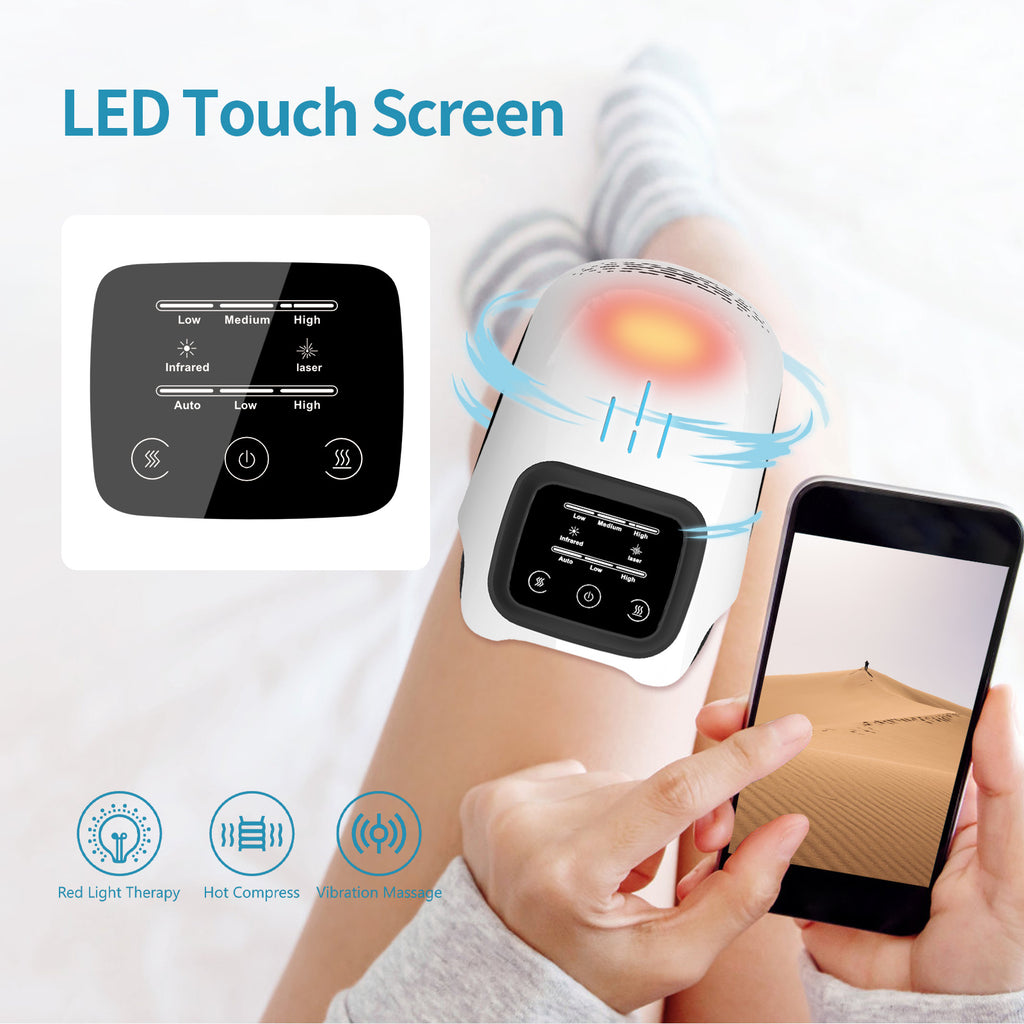 Smart Red-Light Knee Massager