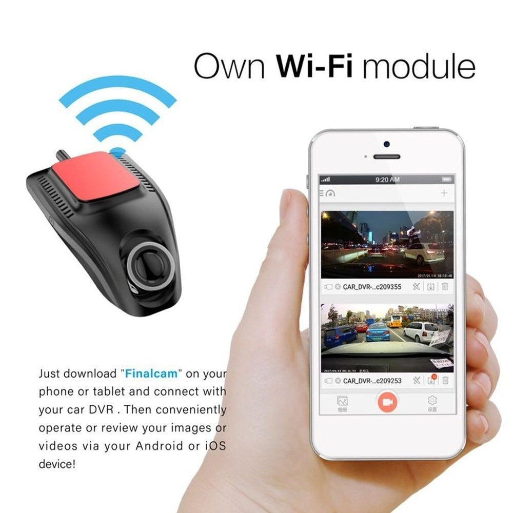 Full HD Wifi DVR Recorde Small Eye Dash Cam