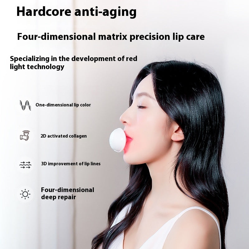 Smart 2 in 1 Red Light Therapy Device for Lip and Teeth care