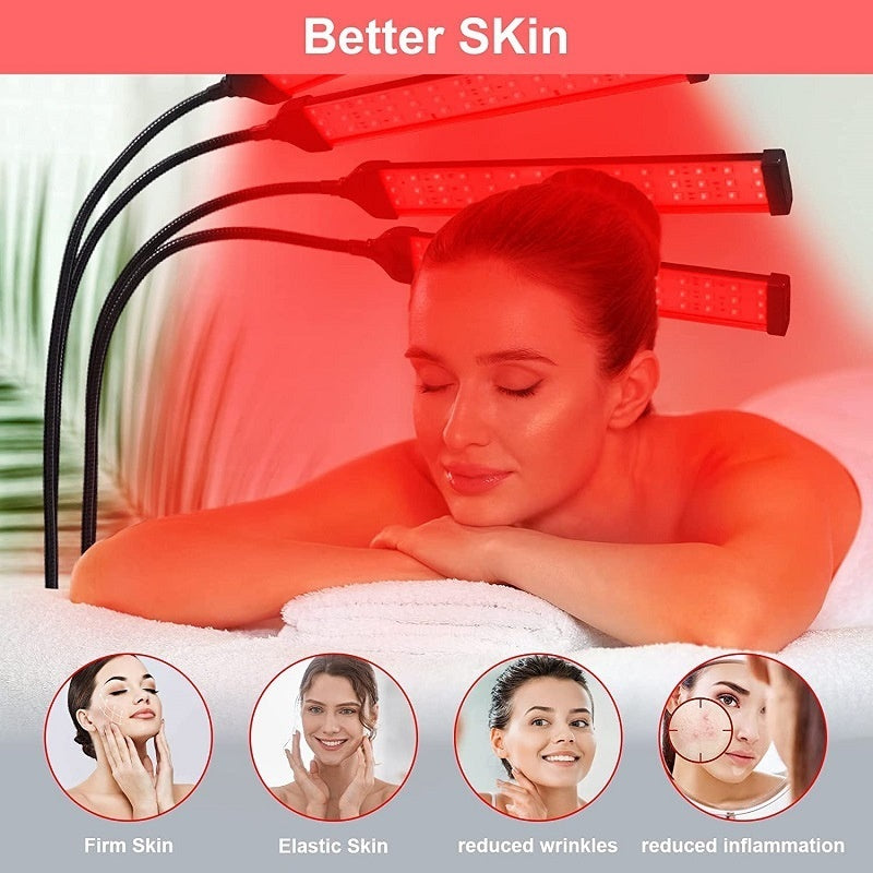Smart Multi wavelength (660nm, 850nm and 940nm) Red Light Therapy Lamp