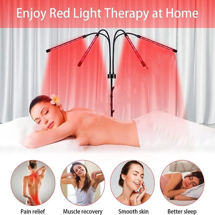 Smart Multi wavelength (660nm, 850nm and 940nm) Red Light Therapy Lamp