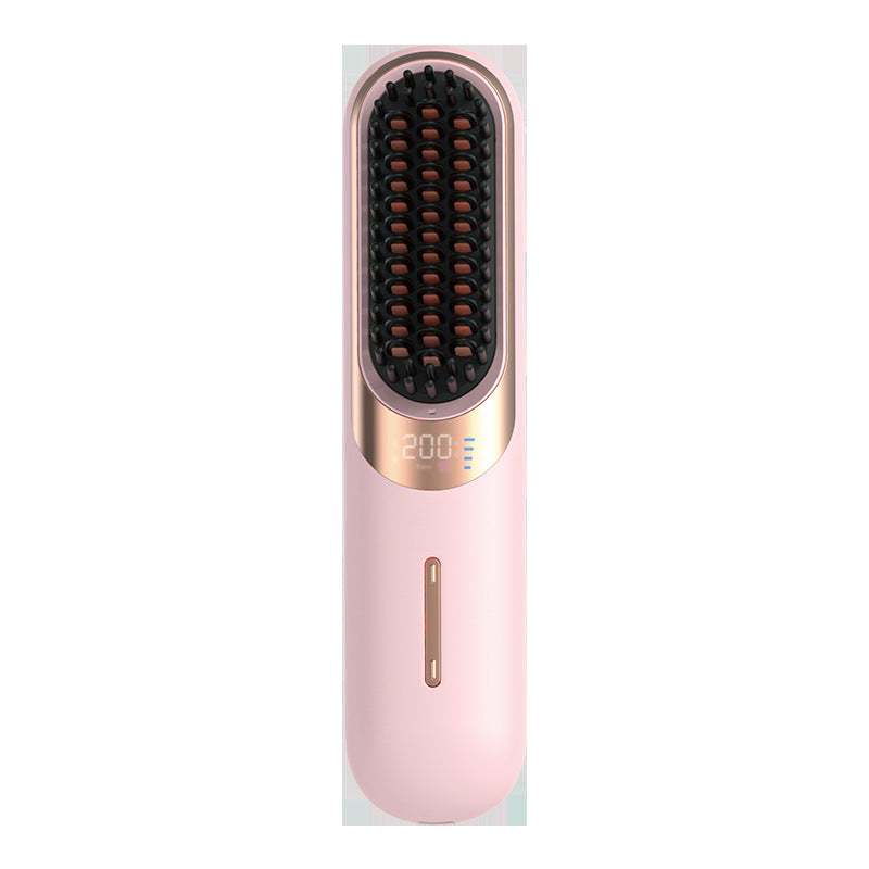 2 in 1 Negative Ion Hair Cordless Straightener Comb