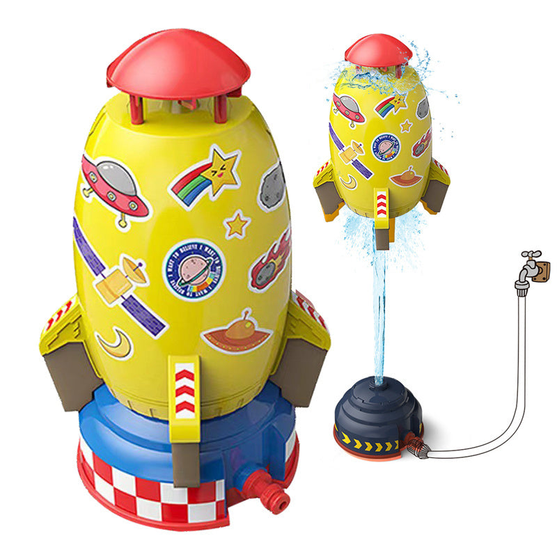 Rocket Launcher Water Sprinkler Toy – Summer Outdoor Fun for Kids!
