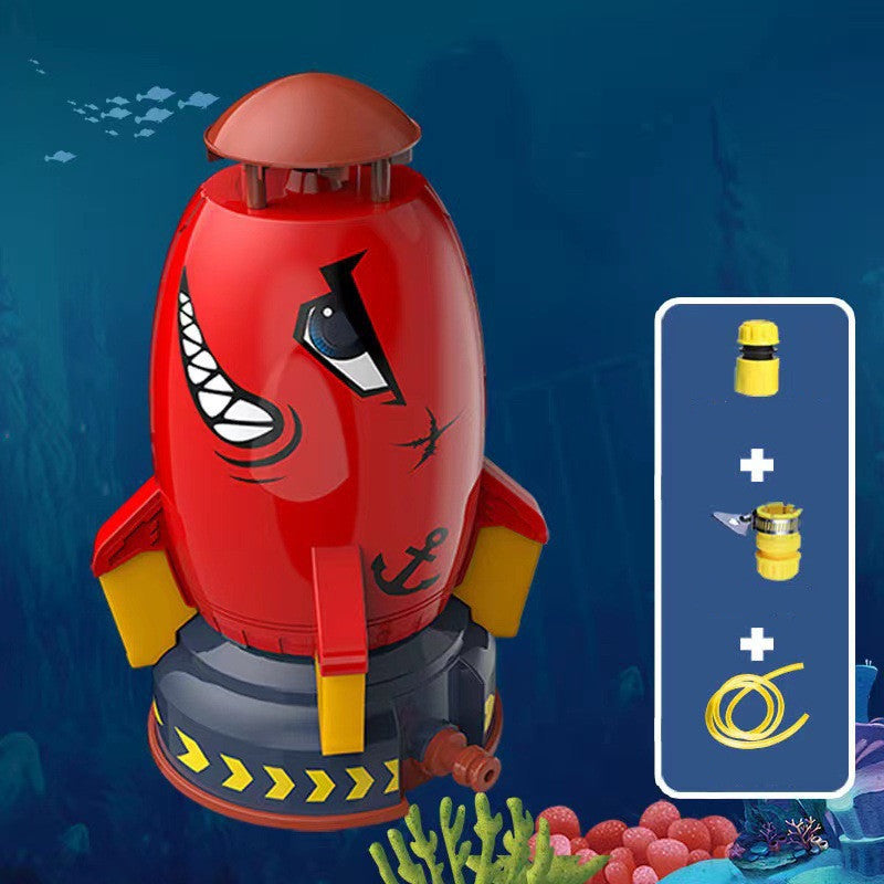 Rocket Launcher Water Sprinkler Toy – Summer Outdoor Fun for Kids!