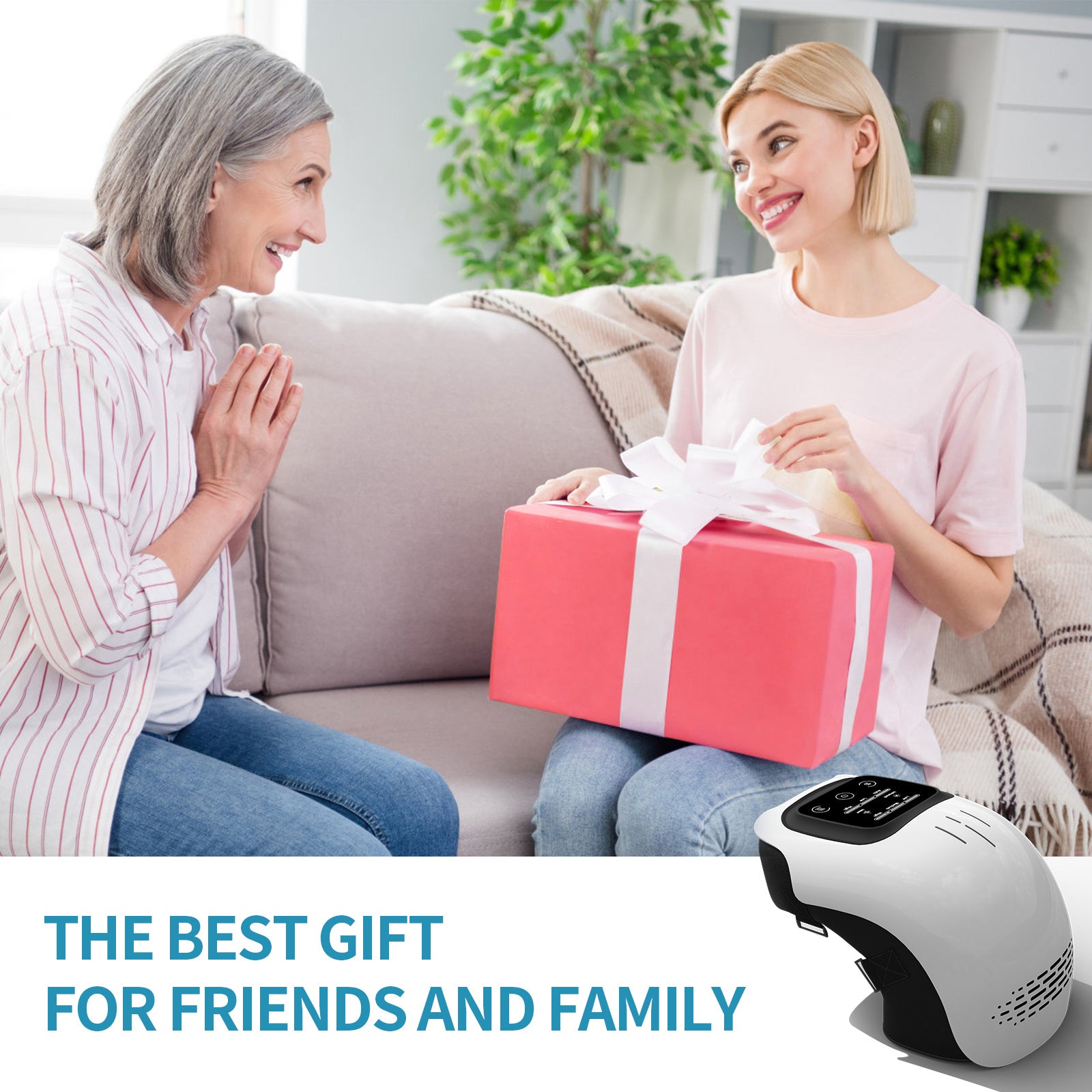Smart Red-Light Knee Massager