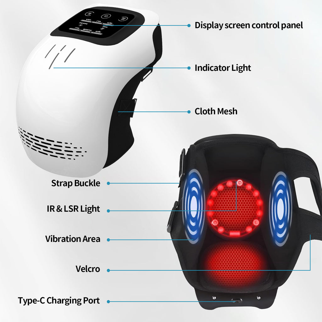 Smart Red-Light Knee Massager