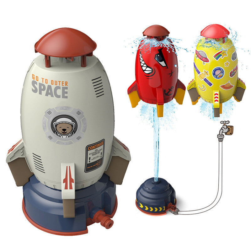 Rocket Launcher Water Sprinkler Toy – Summer Outdoor Fun for Kids!